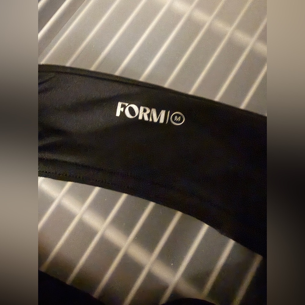 RARE Halter Sports Bra - Form by Sami Clarke - Size M EUC Black ✨ - Picture 6 of 6